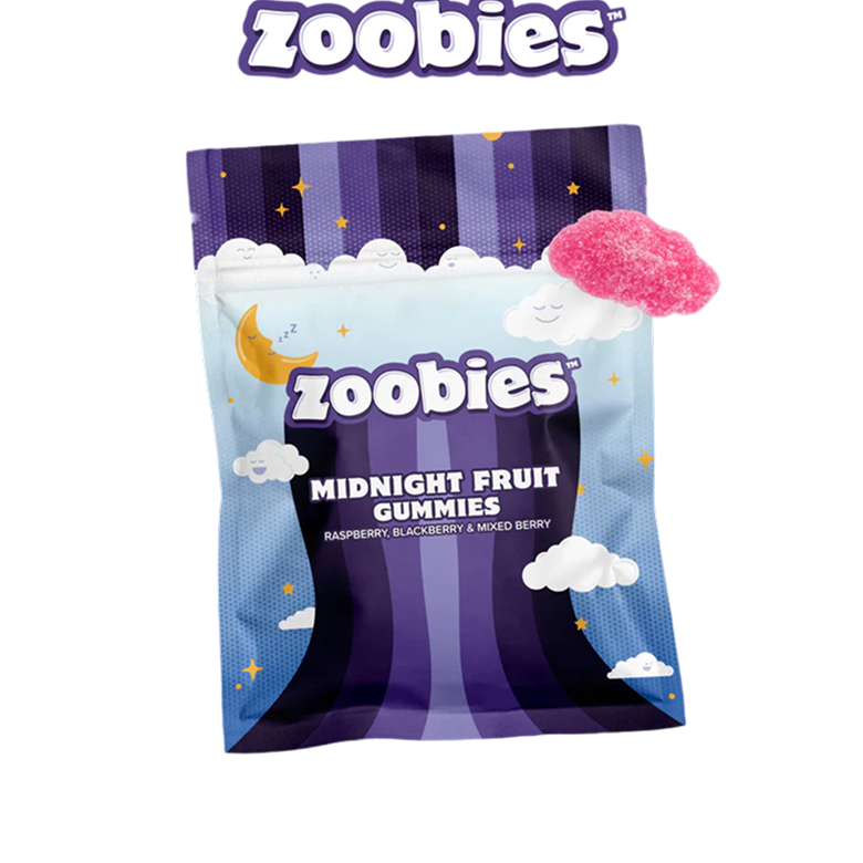 Cannabis-Infused Gummies Midnight Fruit