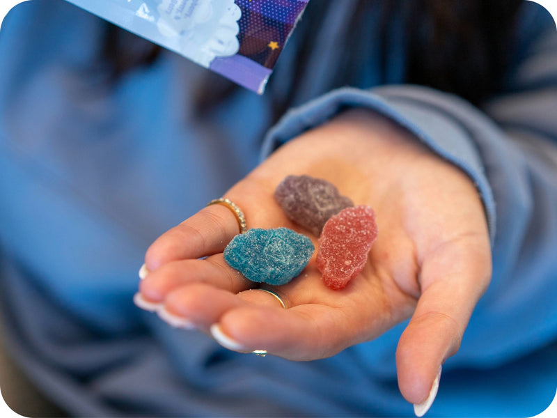 Cannabis-Infused Gummies Midnight Fruit